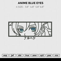 ANIME BLUE EYES REVISI