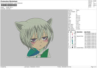 Anime Girls Embroidery File 6 sizes