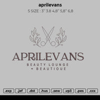 aprilevans Embroidery