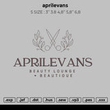 aprilevans Embroidery