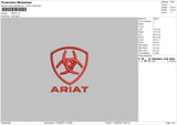 Ariat Embroidery File 6 sizes