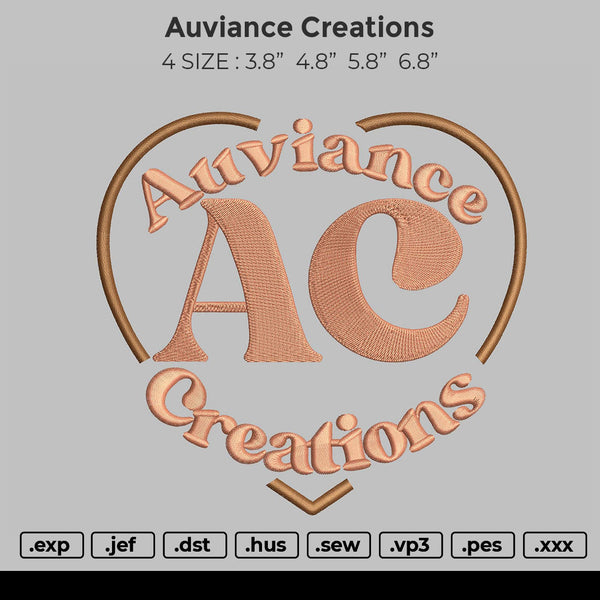 Auviance Creations Embroidery