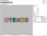 Avenger Icon v2 Embroidery