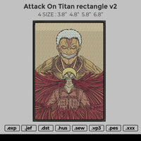 Attack on titan rectangle v2