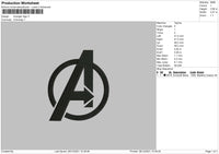 Avenger Logo Embroidery