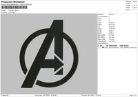 Avenger Logo Embroidery