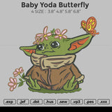 Baby Yoda Butterfly