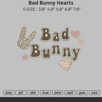 Bad Bunny Hearts