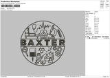 Baxter Embroidery File 6 sizes