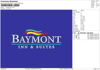 baymonttext Embroidery File 6 sizes