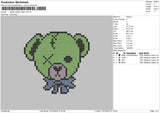 Bear Hand Craft Embroidery File 6 sizes