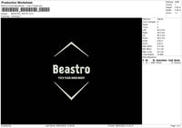 Beastro White Embroidery