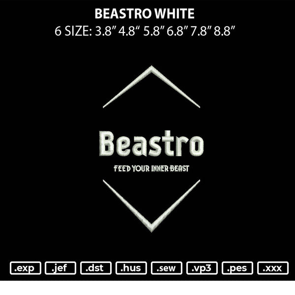 Beastro White Embroidery