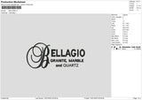 Bellagio Embroidery File 6 sizes