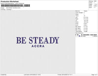 BE STEADY ACCRA