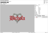 Bichota Embroidery