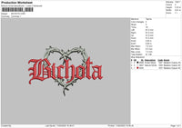 Bichota Embroidery