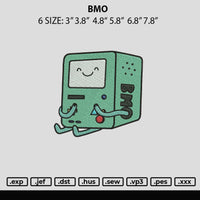 Bmo Emboidery File 6 sizes