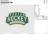 BOSTON HOCKEY Embroidery