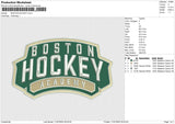 BOSTON HOCKEY Embroidery