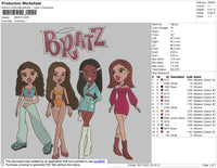 Bratz Embroidery