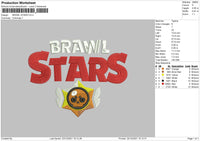 Brawl Stars Embroidery