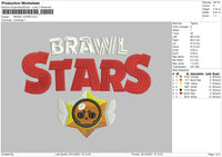 Brawl Stars Embroidery