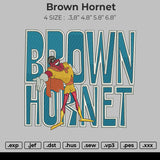 Brown Hornet