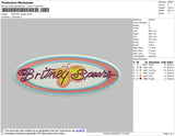 Britney Spears Embroidery