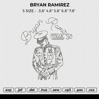 BRYAN RAMIREZ Embroidery