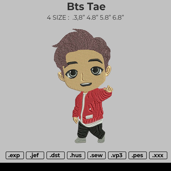 Bts Tae Namjoon Embroidery