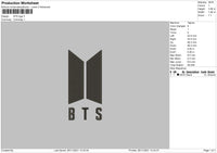 BTS Logo Embroidery