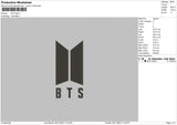 BTS Logo Embroidery