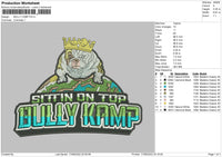 BULLY CAMP Embroidery