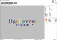 Burberrys London