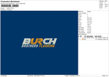 Burch Embroidery File 6 sizes