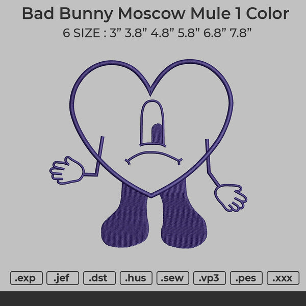 Bad Bunny Moscow 1 Color