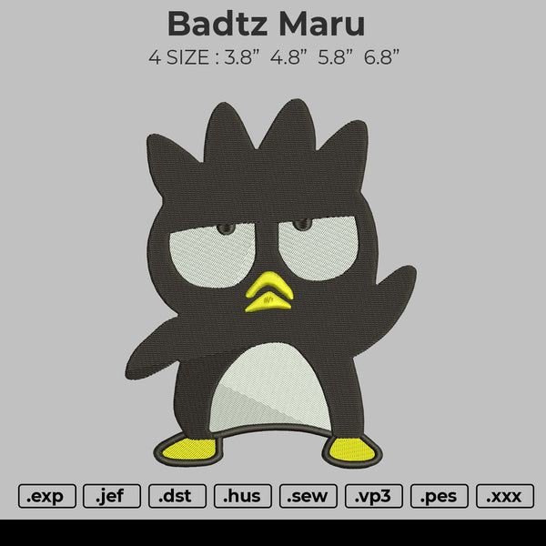 Badtz Maru Embroidery