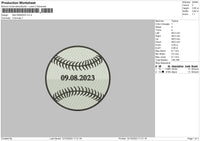 Ball 0908 Embroidery File 6 sizes