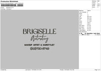 Brigiselle Embroidery File 6 sizes