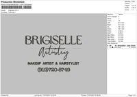 Brigiselle Embroidery File 6 sizes