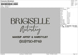 Brigiselle Embroidery File 6 sizes