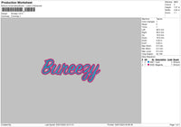 Bureejy Embroidery File 6 sizes