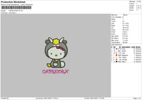 Capricorn Hk Embroidery File 6 sizes