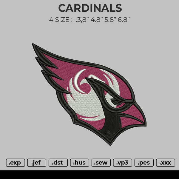 CARDINALS Embroidery
