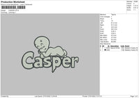 Casper Embroidery