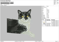 Cat 1511 Embroidery File 6 sizes