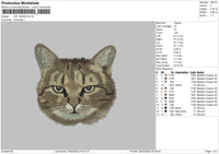 Cat 2402 Embroidery File 6 sizes