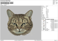 Cat 2402 Embroidery File 6 sizes