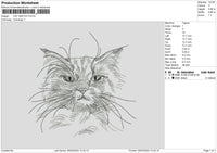 Cat 0503 Embroidery File 6 sizes